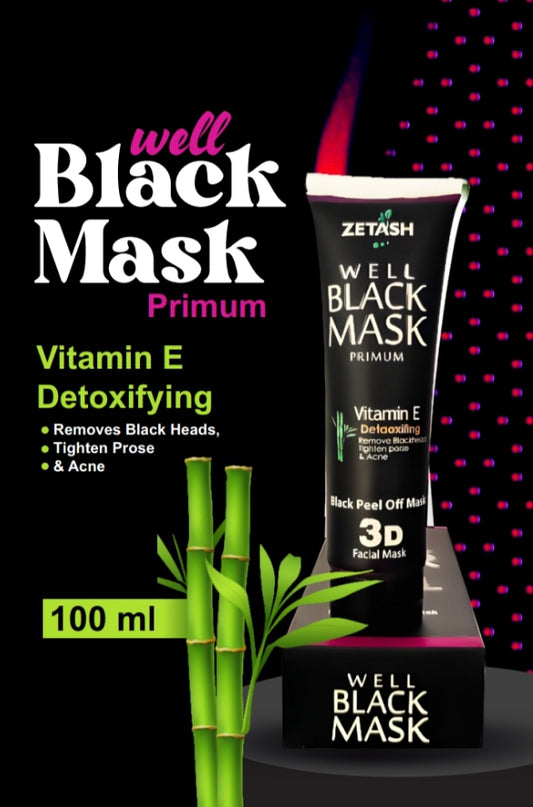 Well Black Mask