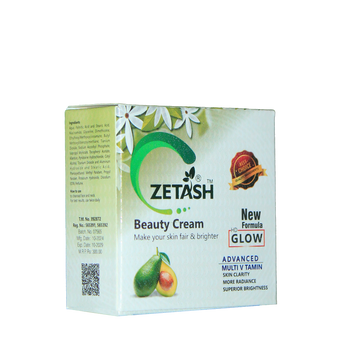 Zetash Beauty Cream - New Formula for Radiance and Fairness