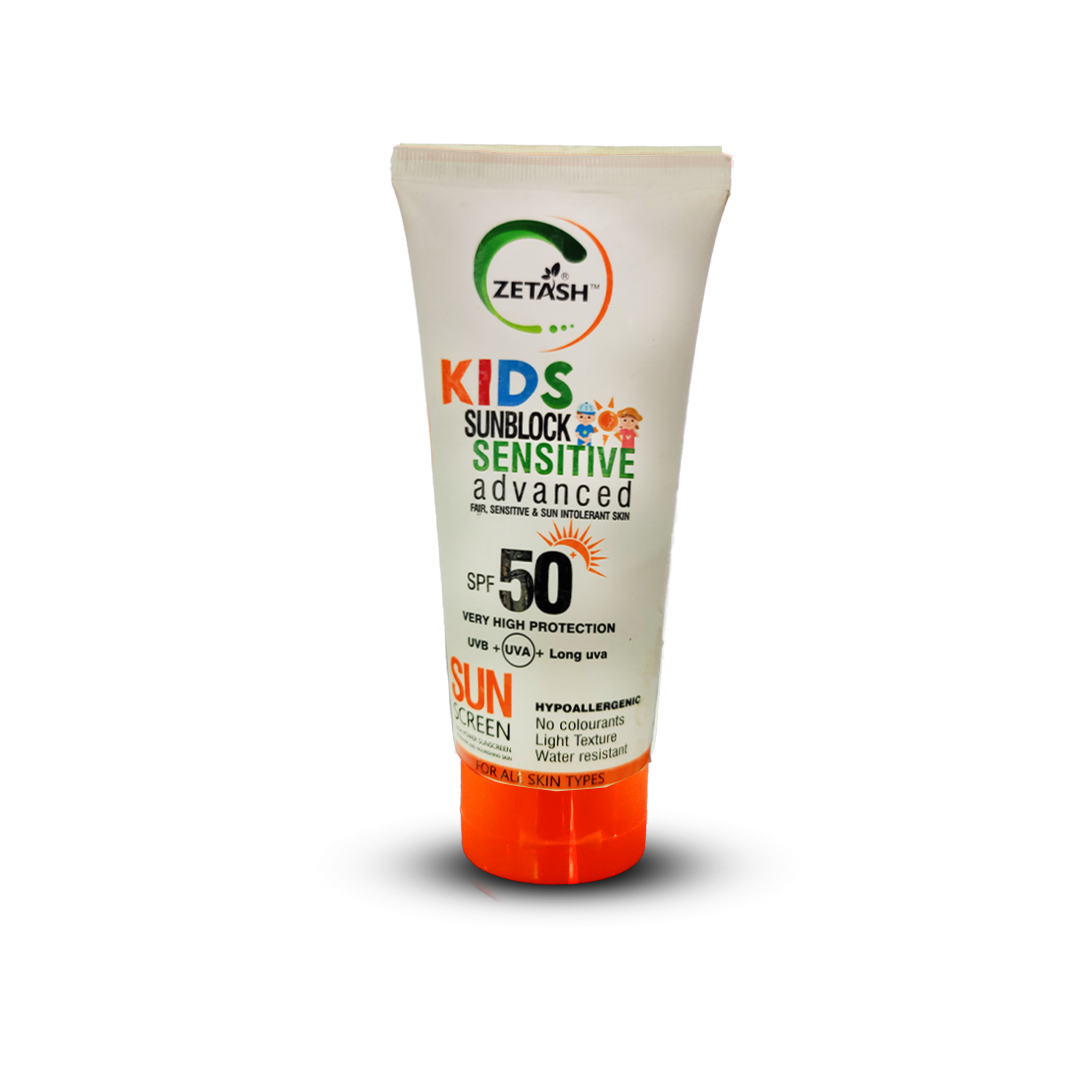 Zetash Kids Sunblock Sensitive Advanced SPF 50