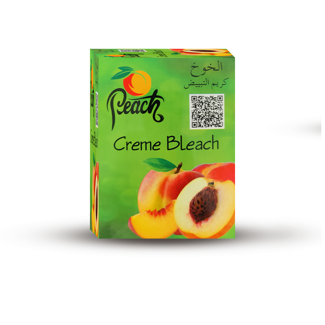 Zetash Peach Creme Bleach – Gentle Glow for Radiant Skin