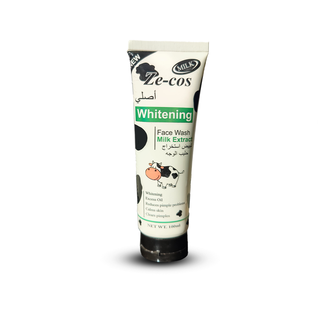 Zetash Ze-Cos Whitening Face Wash with Milk Extract