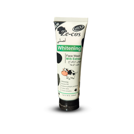 Zetash Ze-Cos Whitening Face Wash with Milk Extract